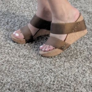 Lucky Brand Wedges sz 9
